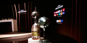 Este viernes se sortearon las fases de grupo de las copas Libertadores y Sudamericana. (Conmebol)