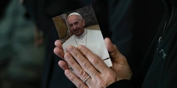 La última foto con vida del Papa Francisco en Semana Santa 2025: cuándo fue. (AP foto/Andrew Medichini)