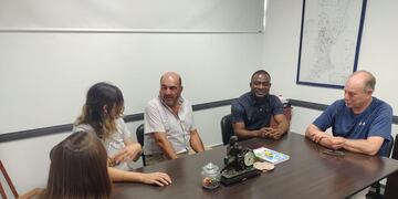 Maxwell Adebayo Adeyemi, estudiante nigeriano, que estuvo en Rafaela