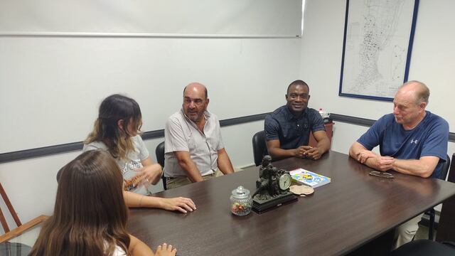 Maxwell Adebayo Adeyemi, estudiante nigeriano, que estuvo en Rafaela