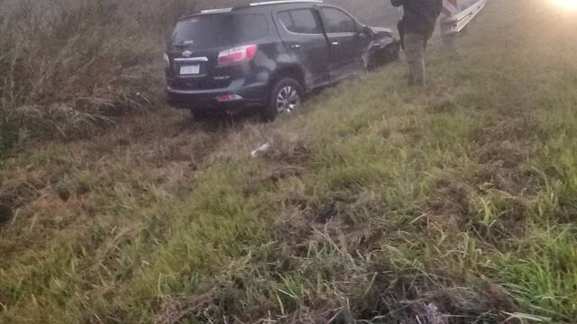 Solo daños materiales en un accidente sobre ruta 19
