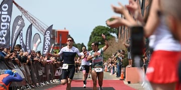 Más de 900 deportistas de Argentina y el mundo en el Ironman e Gualeguaychú. Archivo 2024.