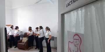 Puerto Belgrano: inauguraron un lactario en el Hospital Naval