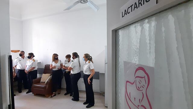 Puerto Belgrano: inauguraron un lactario en el Hospital Naval