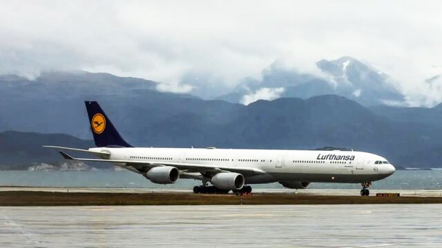 Imagen referencia de un avión de la compañía aérea de Alemania 'Deutsche Lufthansa AG'.
