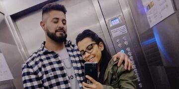Gustavo Olguín Ormeño y Milagros Iglesias, acusados del crimen de su beba de dos meses en Las Heras (Facebook)