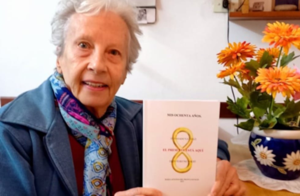 “Marizú”, la cordobesa que escribió un libro como celebración de sus 80 años