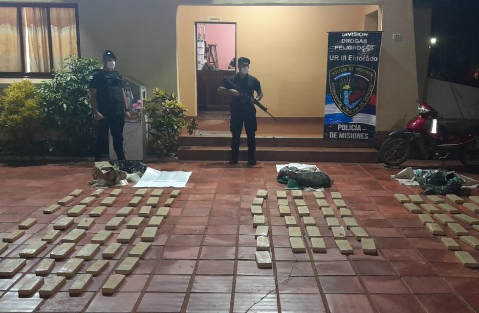 Secuestran marihuana en Eldorado