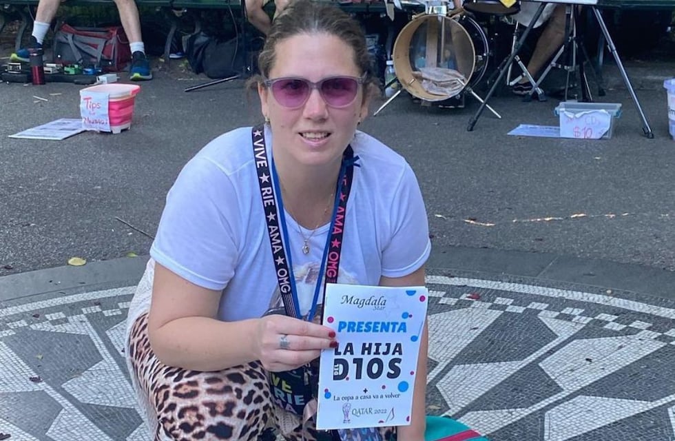 Conocé a Magdala Star, la artista de Cipolletti que plasmó el amor de Dalma y Diego Maradona en una canción