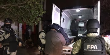 En 2018 había sido allanado y detenido por la misma causa.