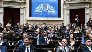 La Cámara de Diputados en sesión por el acuerdo con el FMI (Foto: HCDN)