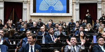 La Cámara de Diputados en sesión por el acuerdo con el FMI (Foto: HCDN)
