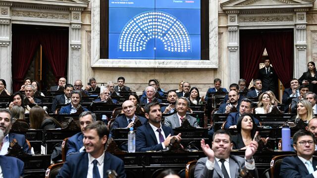 La Cámara de Diputados en sesión por el acuerdo con el FMI (Foto: HCDN)