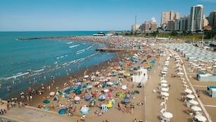 Las playas de Mar del Plata son algunas de las más destacadas del país