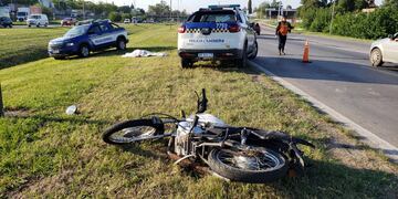 En un triple choque de motos en Avenida Circunvalación, murió un joven de 17 años  (imagen ilustrativa)
