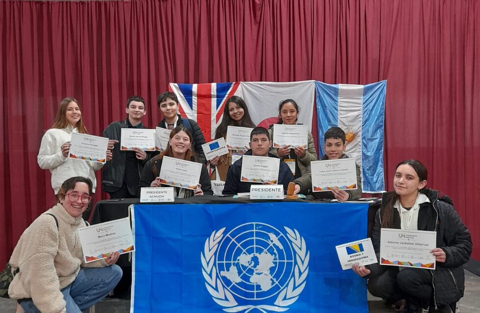Gran participación de la Escuela “25 de Mayo” en el Modelo de la ONU de San Francisco