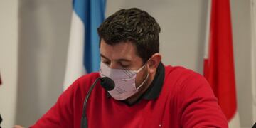 El presidente de Instituto, Juan Manuel Cavagliatto, con detalles para los socios sobre el balance (Prensa IACC).