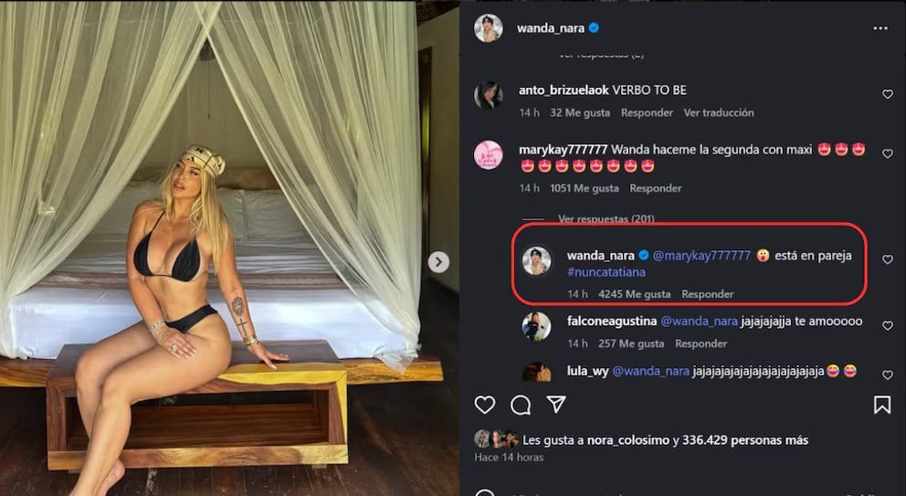 La indirecta de Wanda Nara para la China Suárez que estalló en las redes