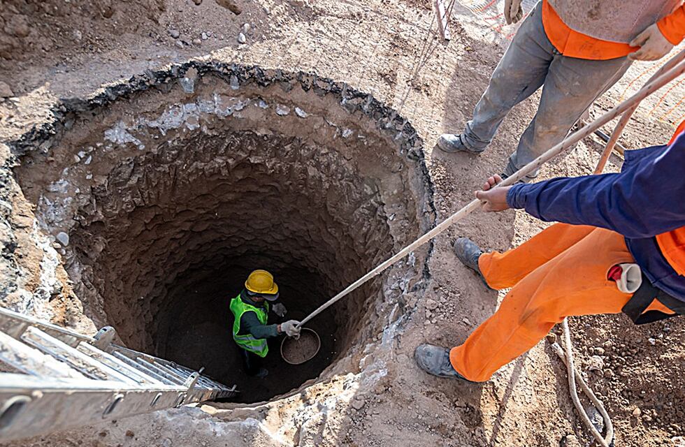 Unas 5700 familias maipucinas se beneficiarán con una nueva obra de red cloacal