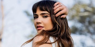 El destape de Celeste Cid: posó sin corpiño y quedó al borde de la censura con un jugado look