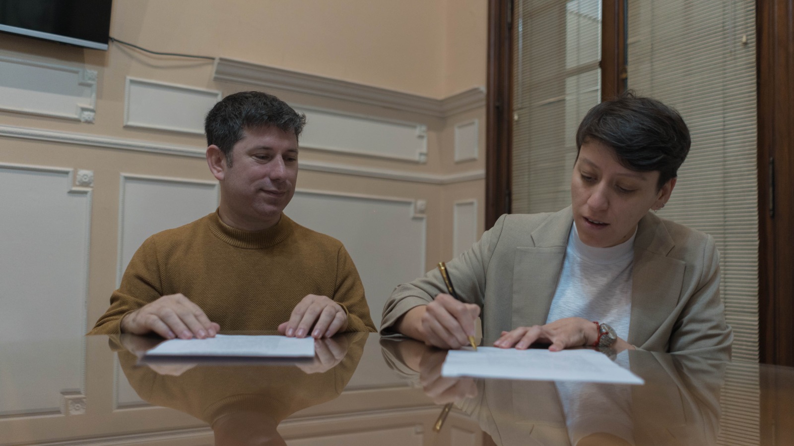 Gonzales Chaves firmó convenio con la Universidad Guillermo Brown para llevar carreras al futuro Centro Universitario