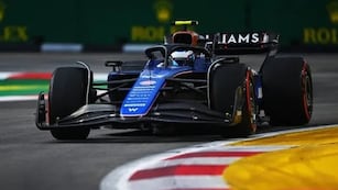 Colapinto y otra muy buena actuación en la F1. Está vez, fue el único piloto de Williams que completó la carrera.