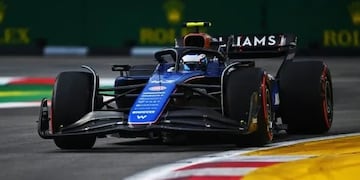 Colapinto y otra muy buena actuación en la F1. Está vez, fue el único piloto de Williams que completó la carrera.