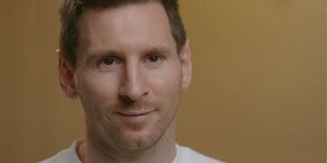 Lionel Messi habló a pocos días del comienzo del Mundial de Qatar. (Prensa Netflix)