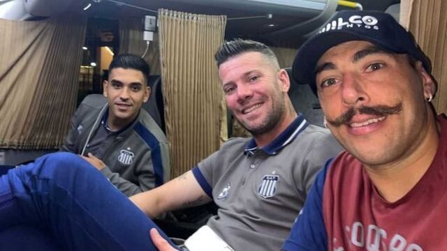 Matías Catalán integra la lista de concentrados en Talleres, pero posiblemente sea preservado ante el Cobresal (Instagram @matiacatalan).