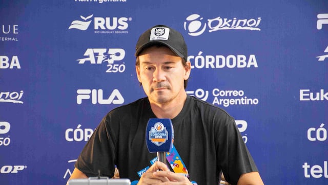 Guillermo "el Mago" Coria en el Córdoba Open. Destacó el nivel del cordobés Londero (Prensa Córdoba Open).