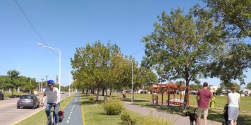 Así se verán las nuevas ciclovías en Rafaela