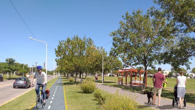 Así se verán las nuevas ciclovías en Rafaela
