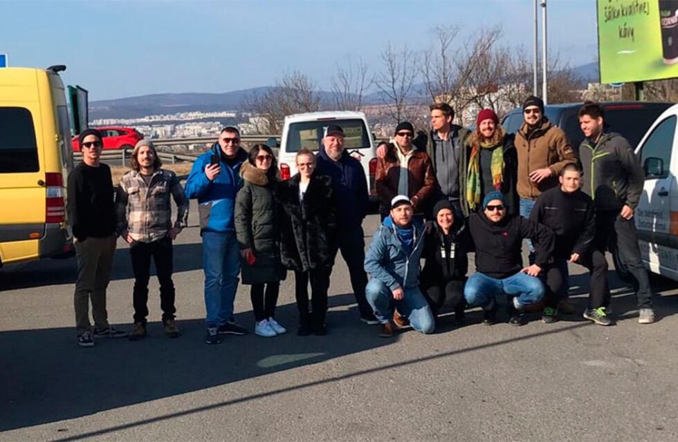 Un santiagueño que vive en Alemania junta donaciones para refugiados ucranianos