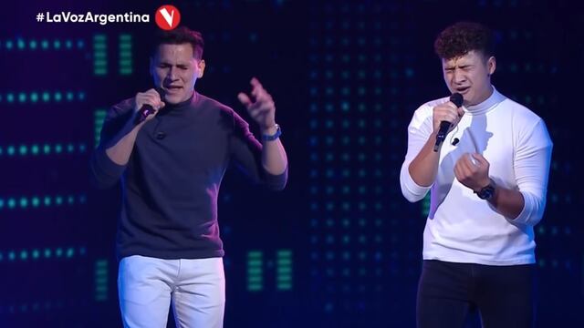 Los hermanos Albarracín conmovieron a Mau y Ricky en La Voz Argentina.