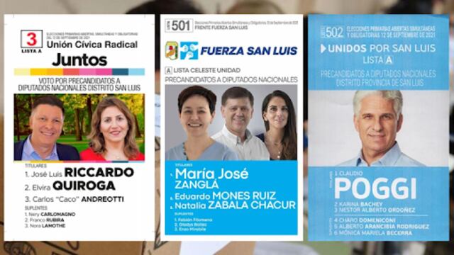 Candidatos para las Elecciones de San Luis