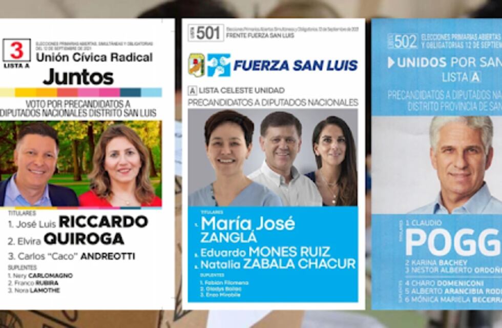 Elecciones generales: 5 listas se presentarán por San Luis