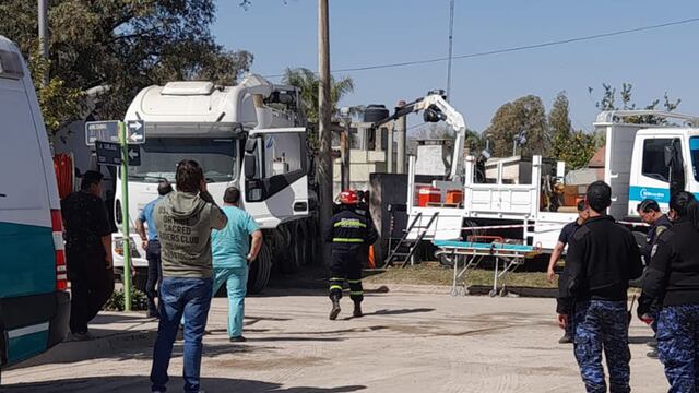 Tragedia en Oncativo. (Gentileza Bomberos de Córdoba)