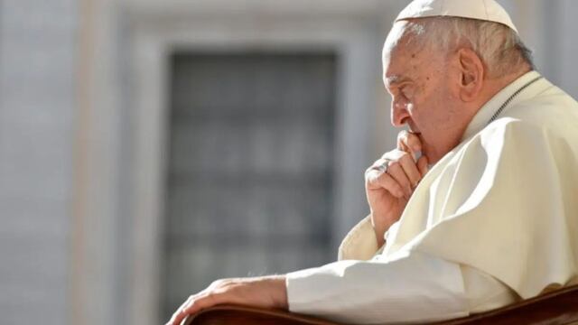 El Papa le habló a jueces argentinos a través de un video grabado. Foto: Infovaticano
