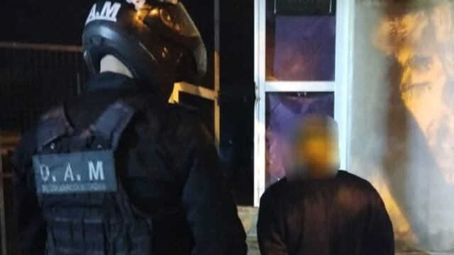 Detenido infraganti tras robo en Posadas.