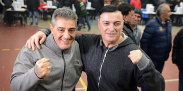 Catambrone y Saillén, a la espera de una fecha para el juicio. (La Voz/Archivo).