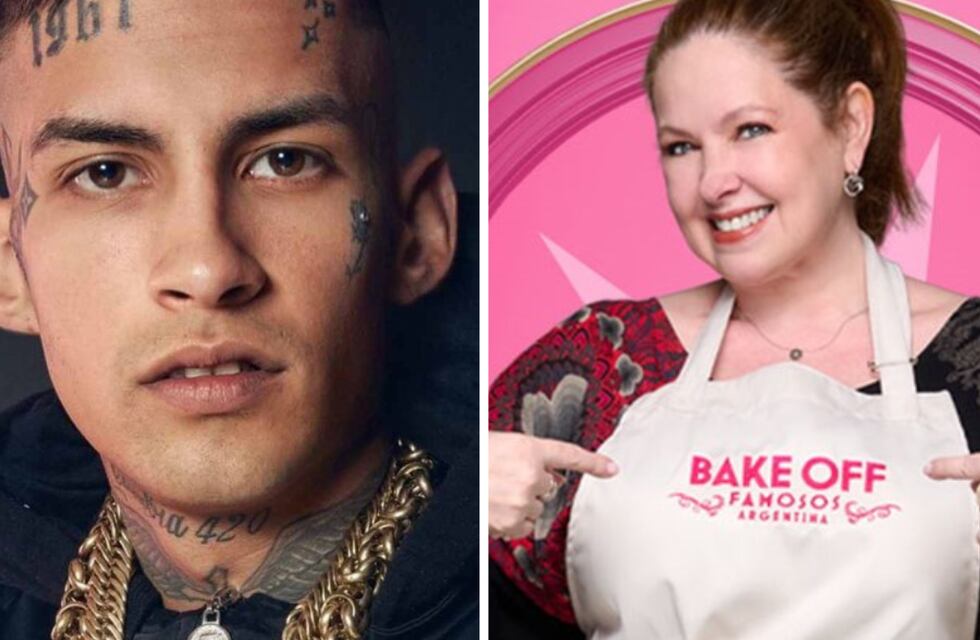 “Me comió la boca”: el fogoso beso entre L-Gante y Andrea del Boca que revolucionó Bake Off Famosos