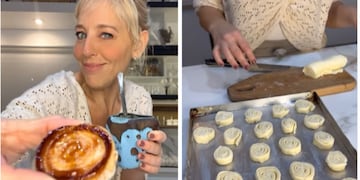 La deliciosa receta de Jimena Monteverde para preparar una merienda única: Palmerita Roll