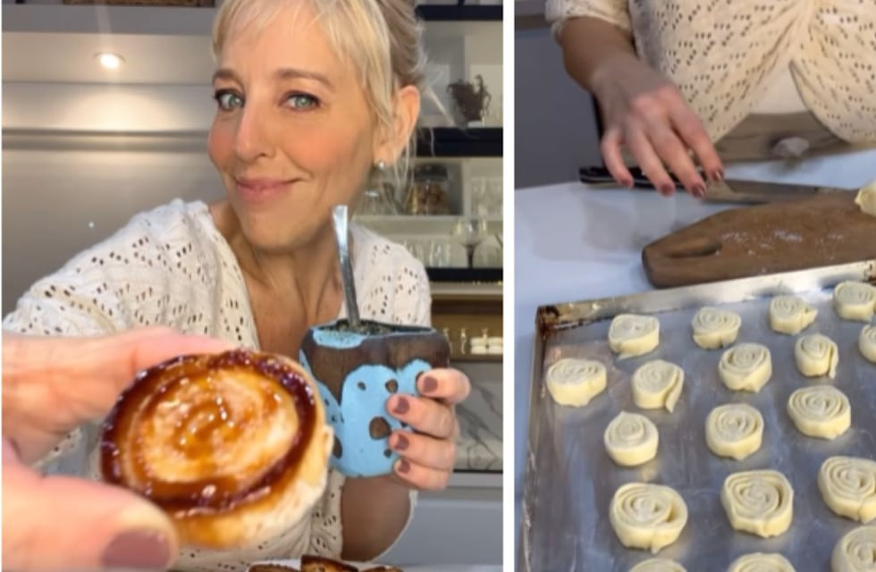 La deliciosa receta de Jimena Monteverde para preparar una merienda única: Palmerita Roll