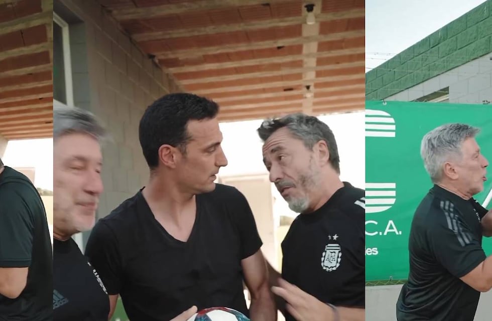 Despedida a Maxi Rodríguez: Lionel Scaloni sufrió a Pachu Peña y Pablo Granados