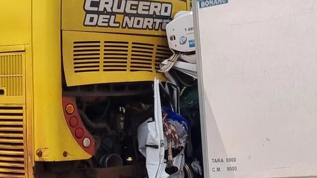 Accidente vial en Garupá dejó como saldo a un camionero herido.