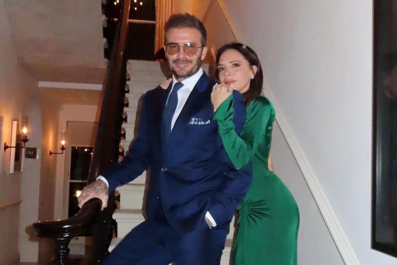 David y Victoria Beckham. (Instagram @davidbeckham)