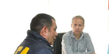 Bernarte con directivos de la FPA