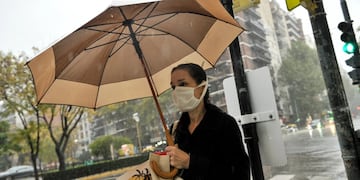 Alerta amarilla en la Ciudad de Buenos Aires por fuertes lluvias.