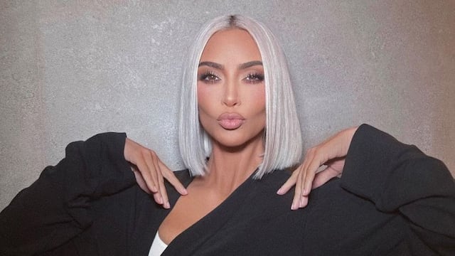 Kim Kardashian brilló en las redes.