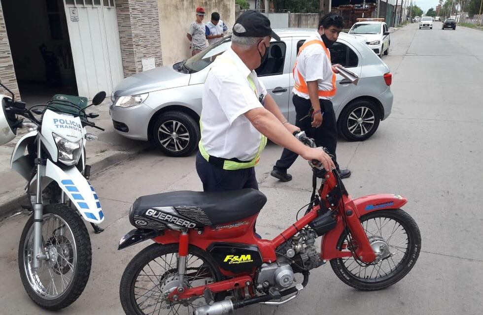 Continúan los controles y secuestro de motocicletas en la ciudad